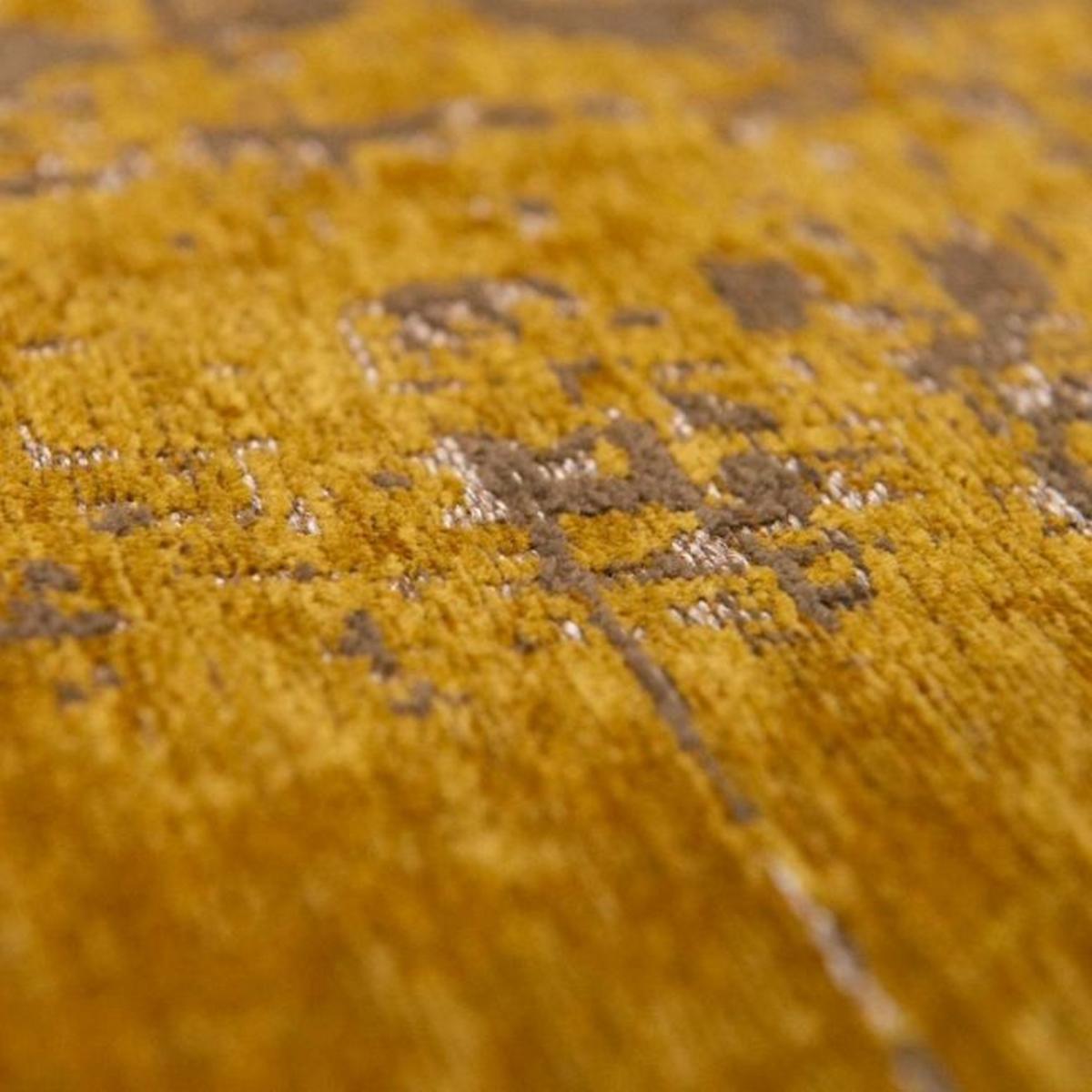 Louis De Poortere Modern Abstract Mad Men Griff Rugs 8550 in Liberty Gold 230x330cm – image 4