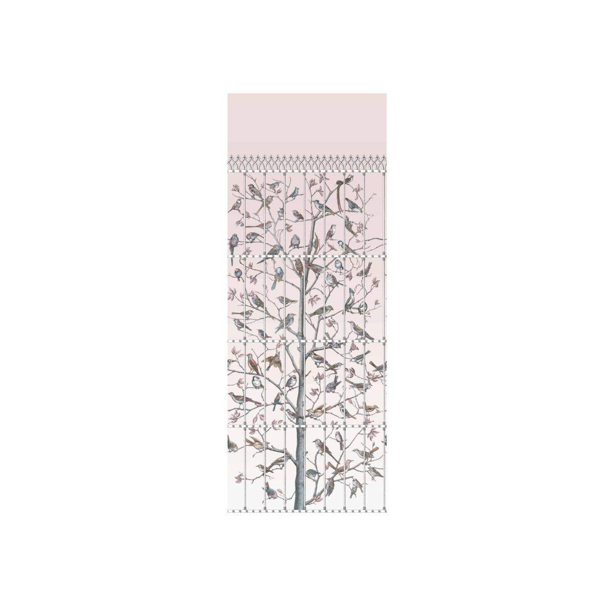 Uccelli Wallpaper Panel 11022 by Cole & Son in Ballet Slipper Roll – image 1