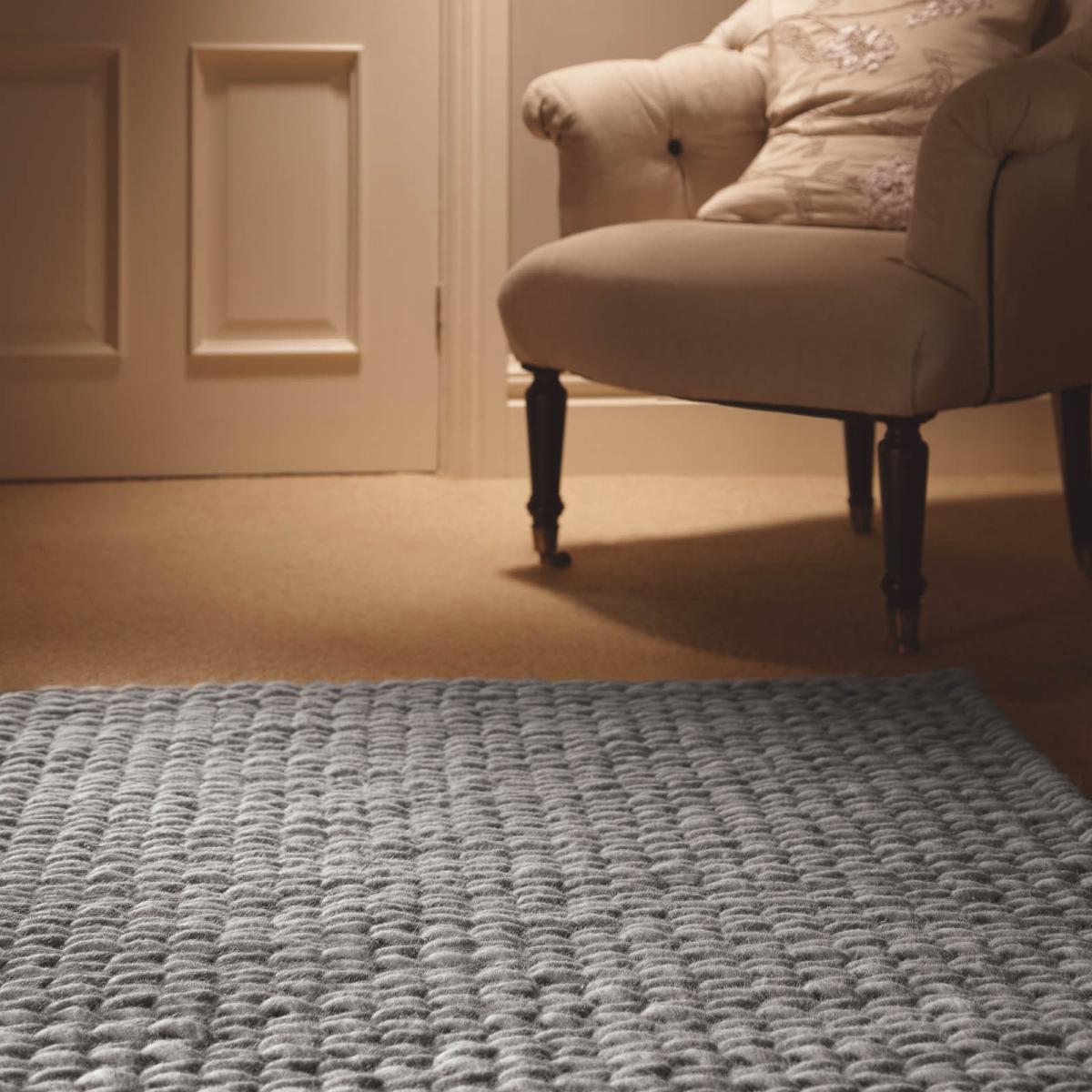Fusion Wool Rugs in Dove Grey – image 2