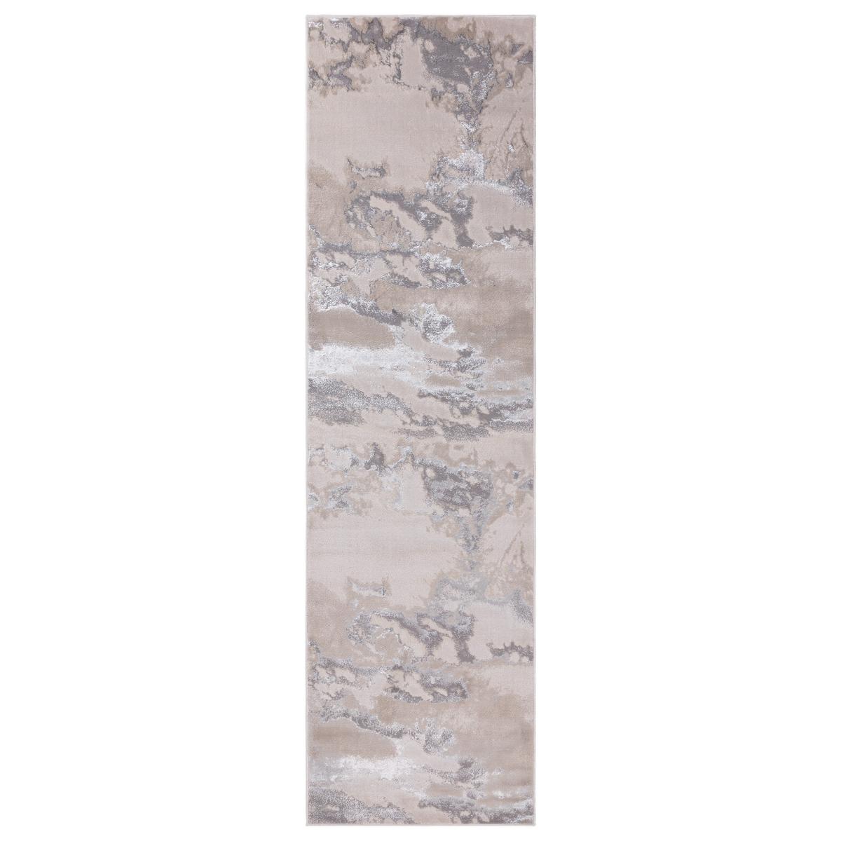 Aurora AU02 Marble Runner Rugs in Cloud Grey 66x240cm – image 4