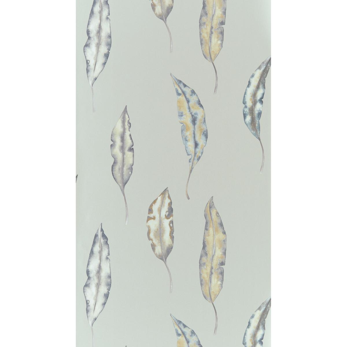 Kinina Wallpaper 111656 by Harlequin in Graphite Mustard Yellow&nbsp;Roll – image 2
