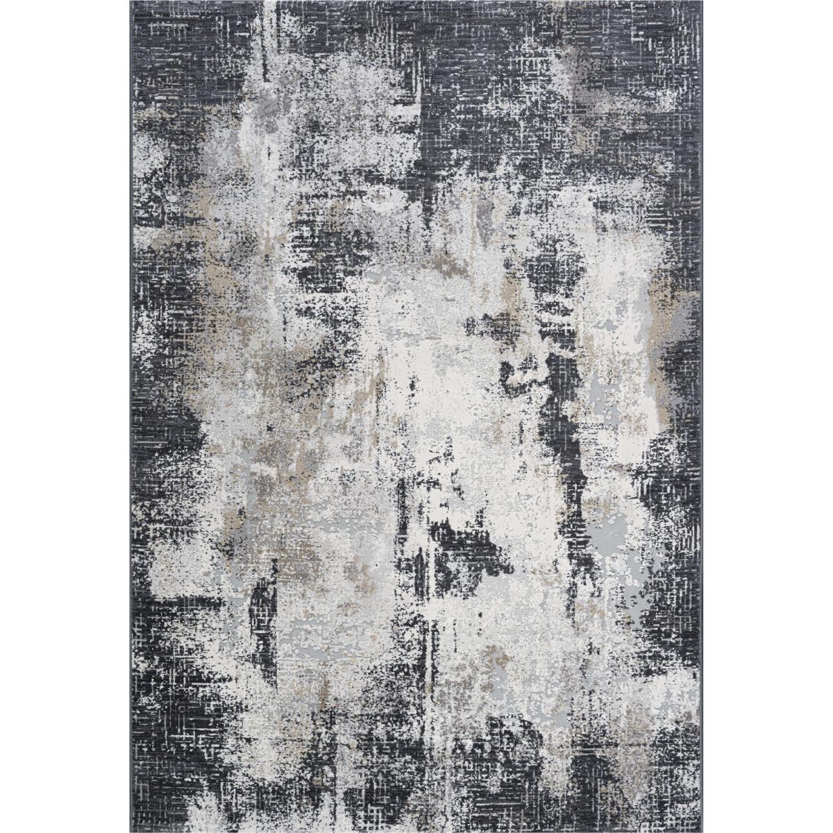 Canyon Abstract Modern Rug 52068 6676 in Charcoal Grey 200x290cm – image 5