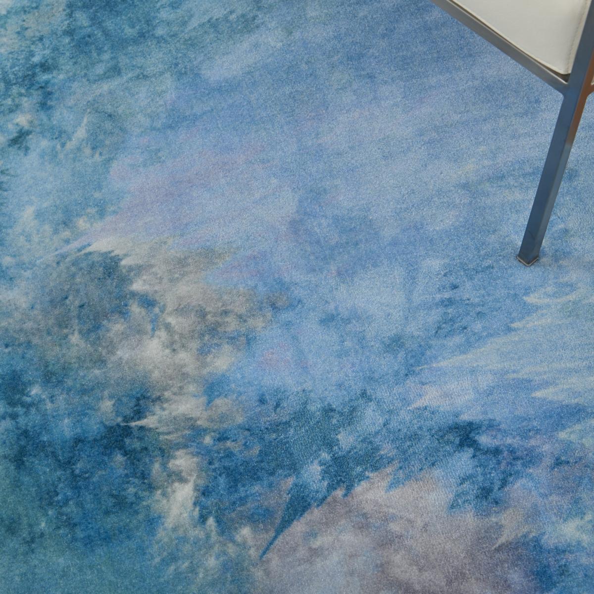 Le Reve Rugs LER02 in seafoam colour by Nourison 160x221cm – image 2