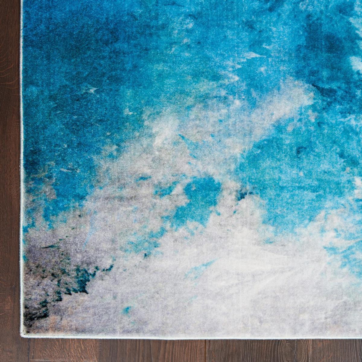 Le Reve Rugs LER02 in seafoam colour by Nourison 160x221cm – image 3