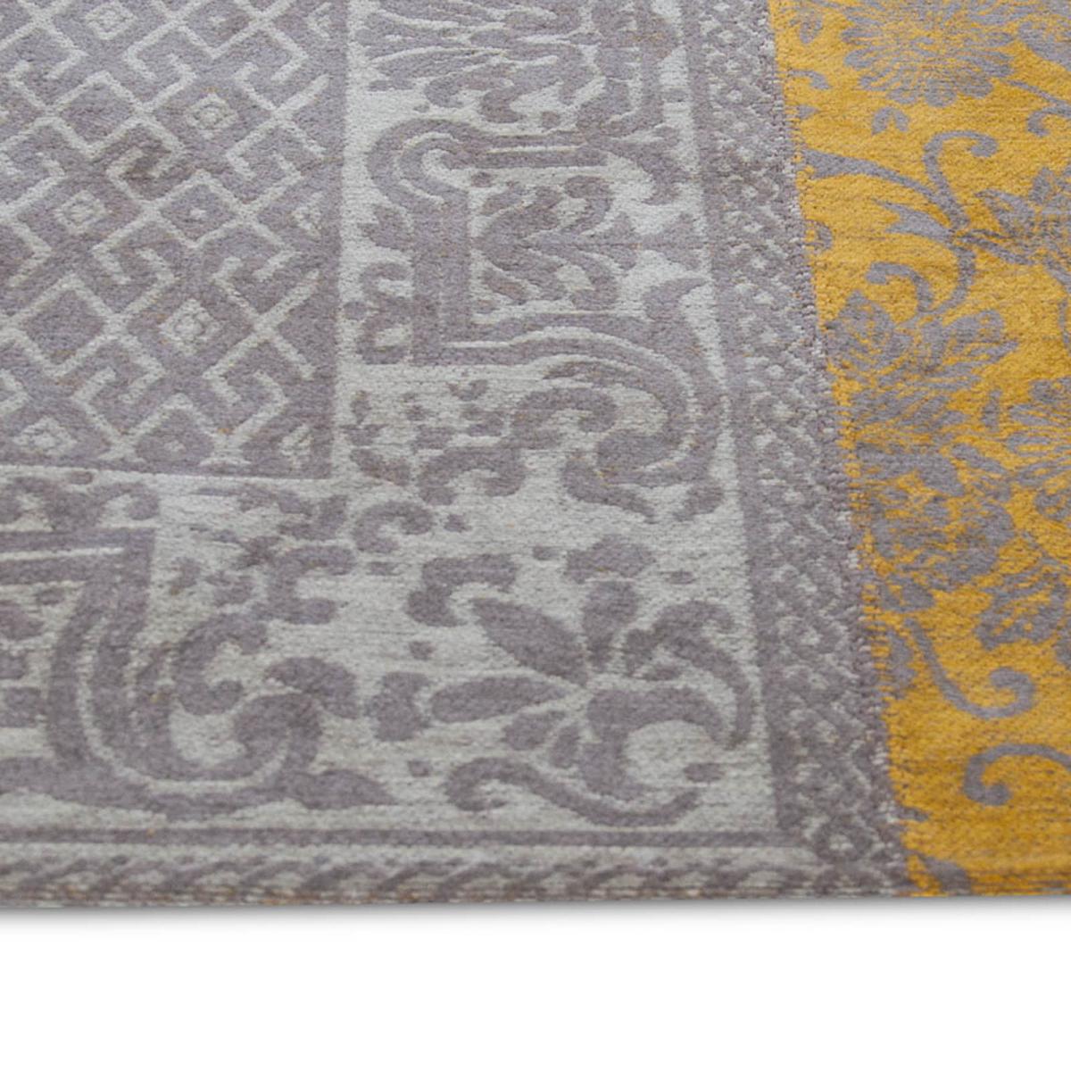 Louis De Poortere Rugs Vintage Multi 8084 Yellow – image 2