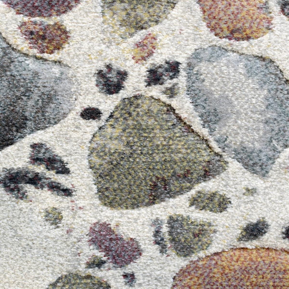 Galleria Terrazzo Carved 63668 6747 Rugs in Cream 120x170cm – image 3