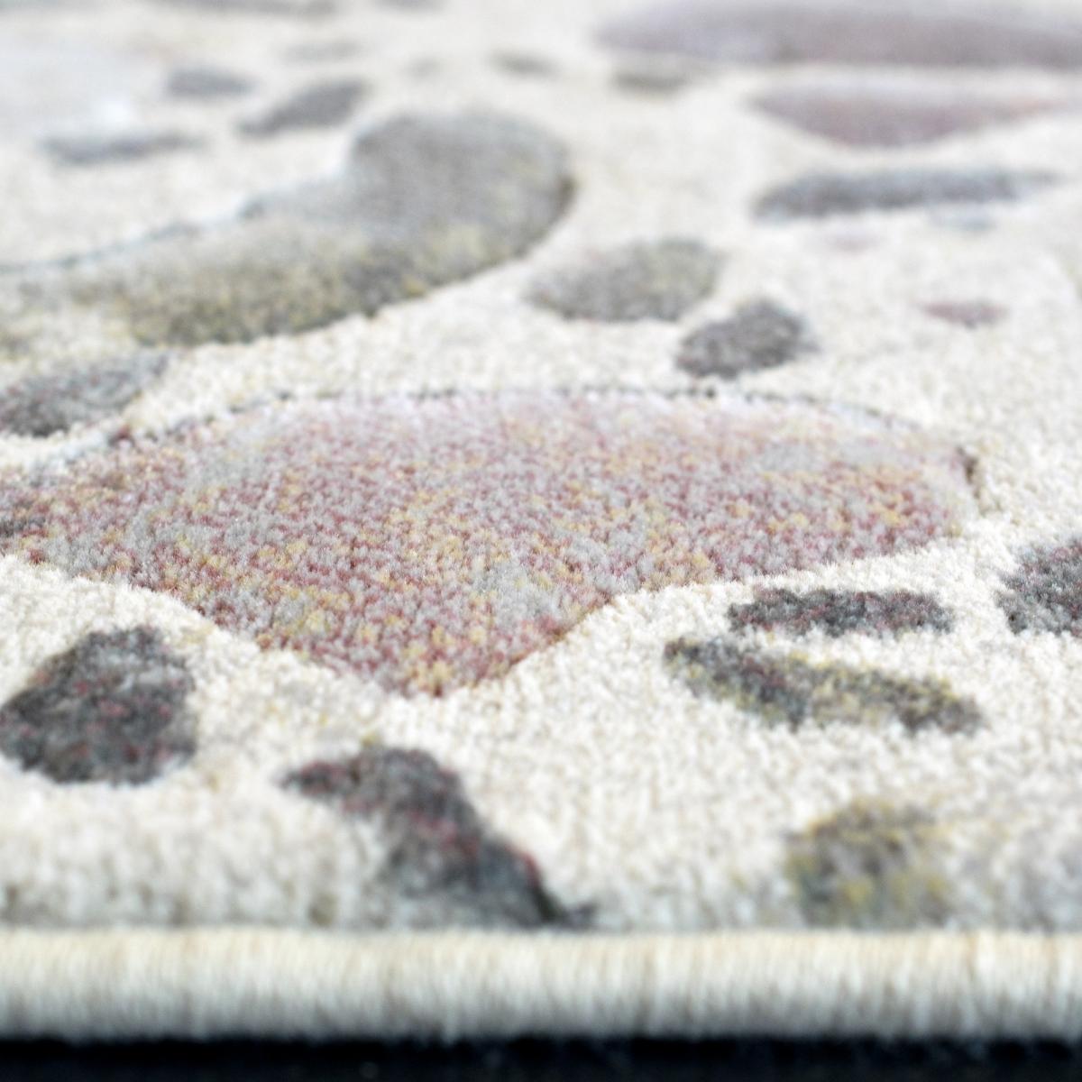 Galleria Terrazzo Carved 63668 6747 Rugs in Cream 120x170cm – image 4