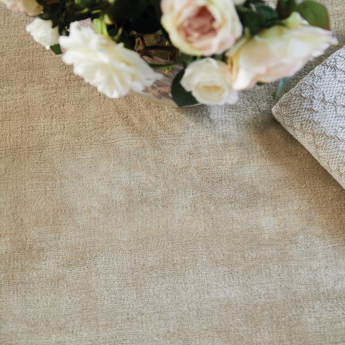 Karma Plain Viscose rugs in Mink&nbsp;200x300cm – image 3