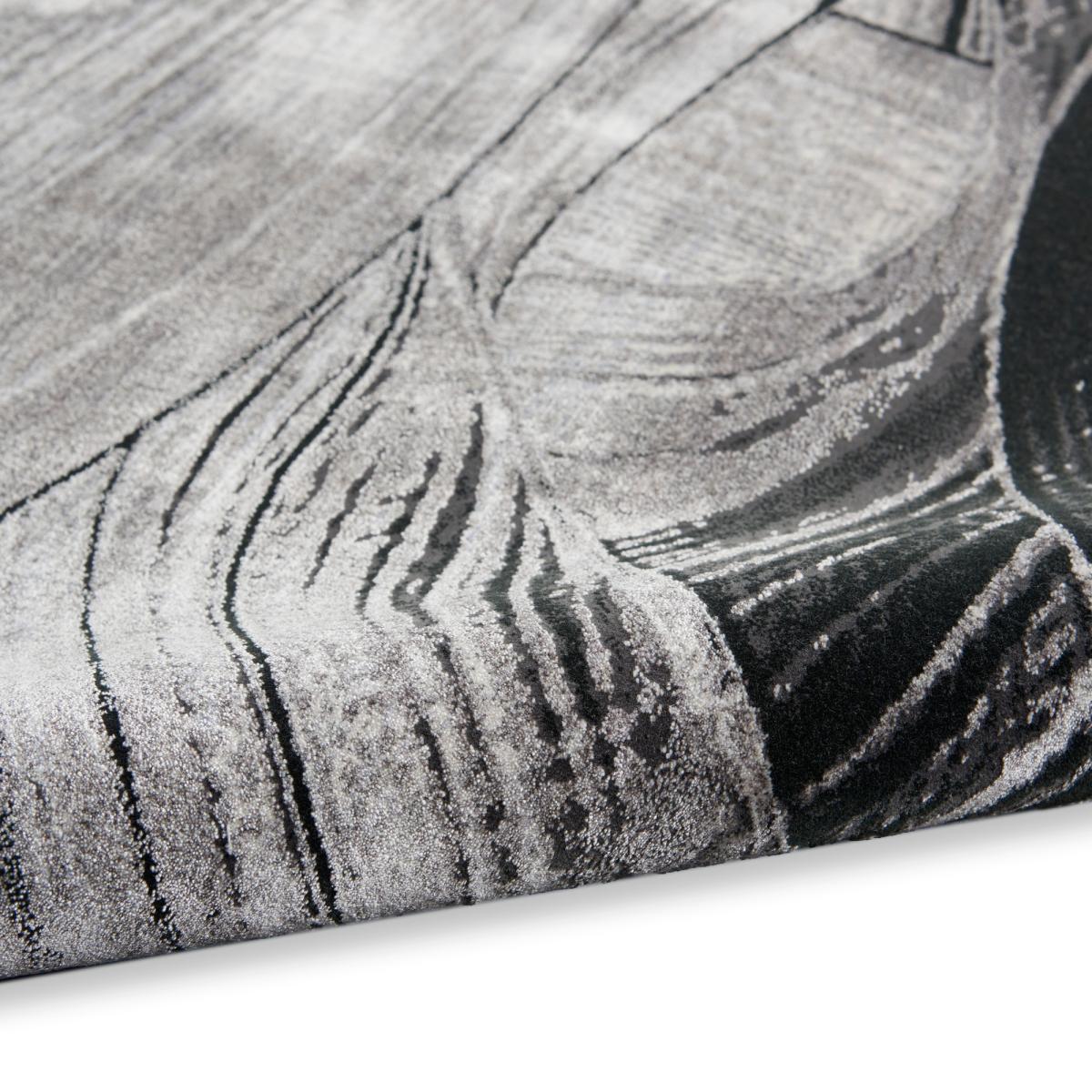 CK50 Calvin Klein Balian Abstract Rugs CK53 in Grey Black244x305cm – image 3