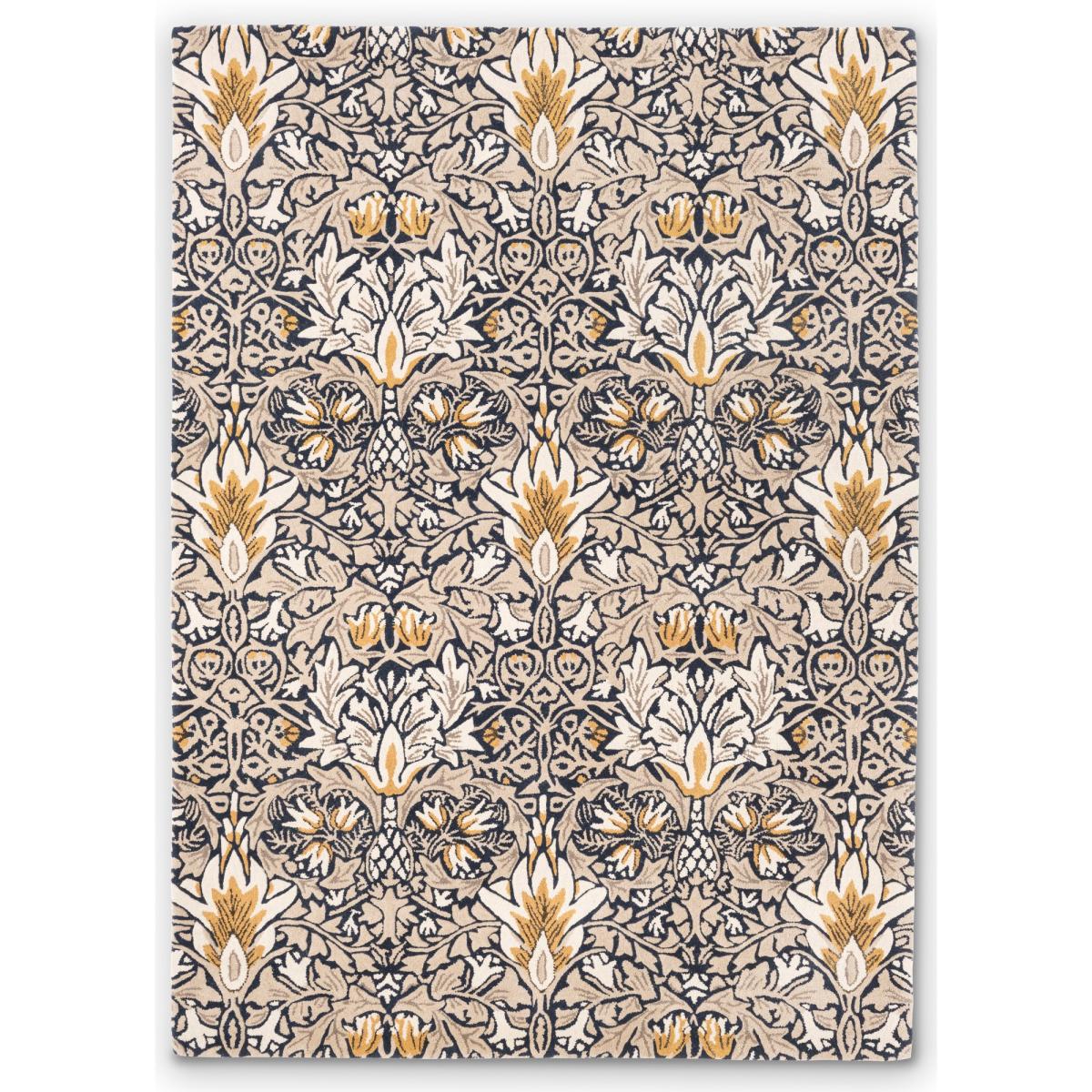 Snakeshead Floral Rugs 127208 in Indigo by William Morris 200x280cm – image 5