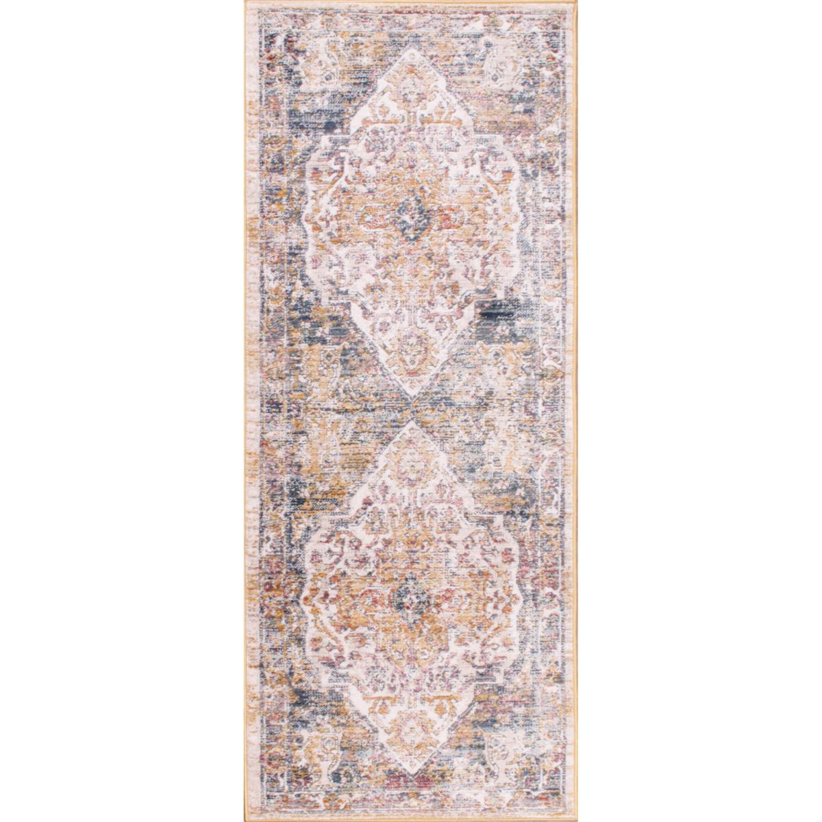 Nova 9048 Traditional Runner Rugs in Cream White 66x200cm – image 4