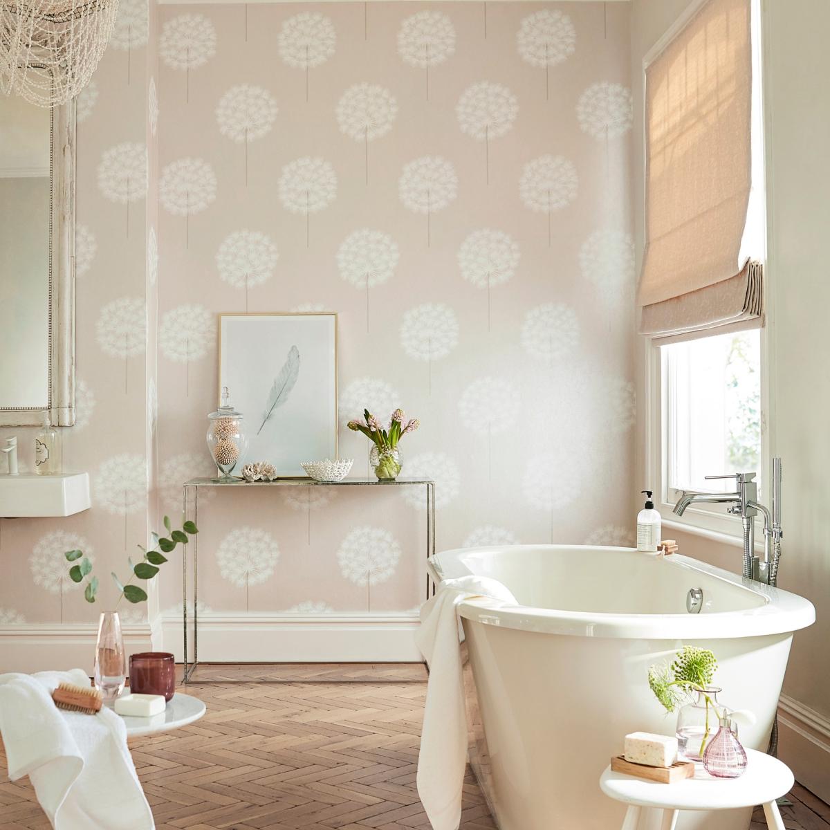 Amity Wallpaper 111885 by Harlequin in Rose Gold Pearl Roll – image 1