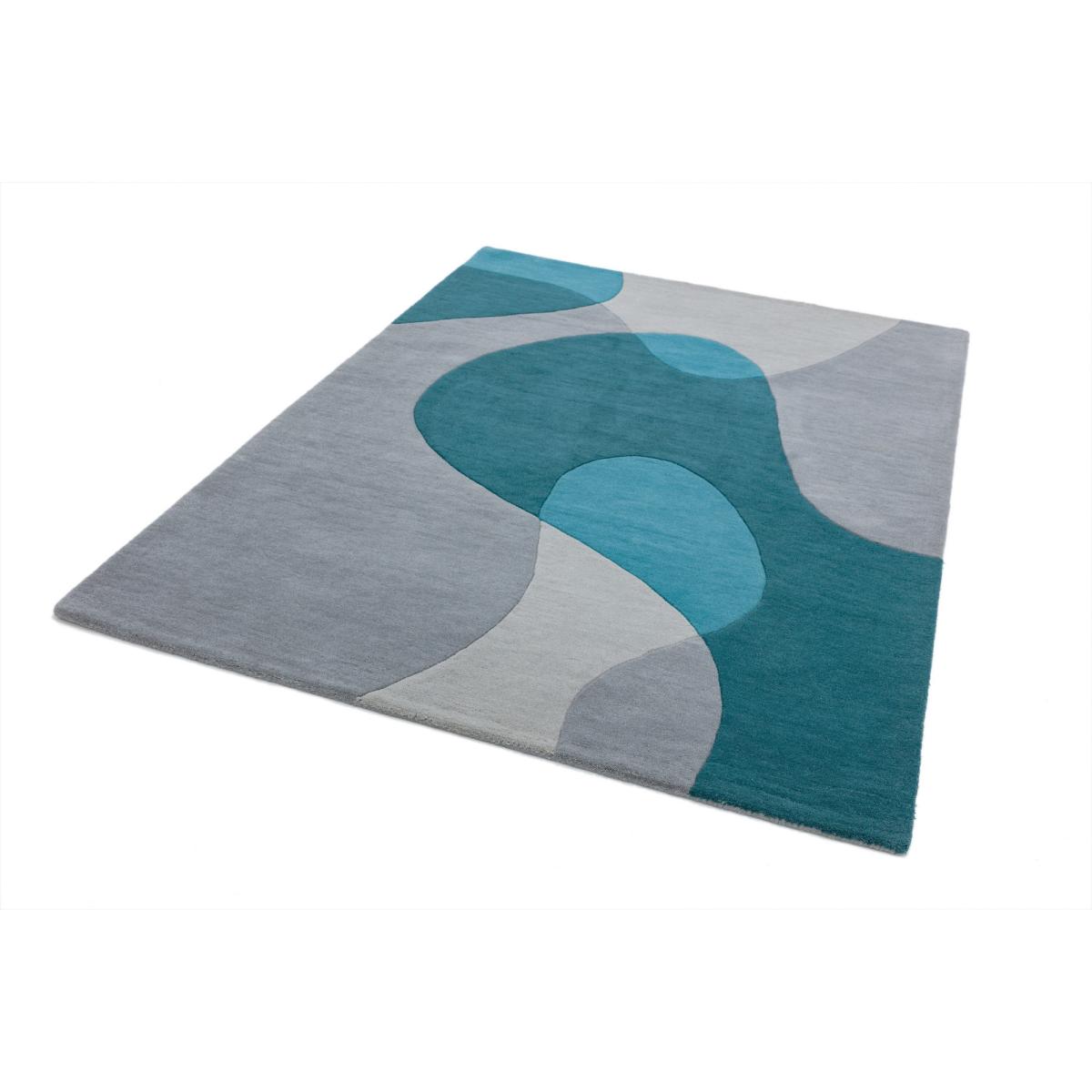 Matrix Arc Rugs MAX57 Teal – image 2