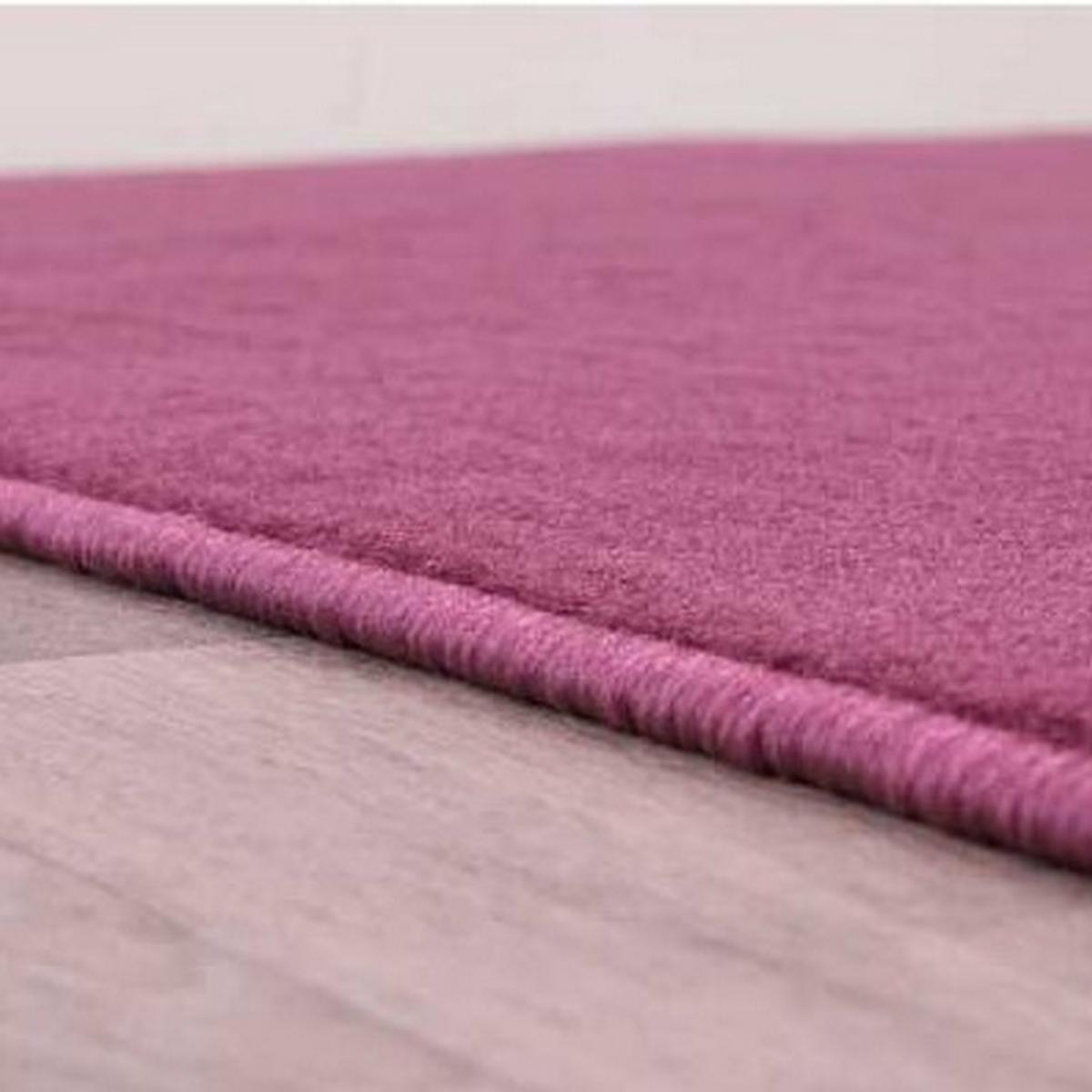 Moda Plain Rugs in Plum by Rugstyle 80x150cm – image 4