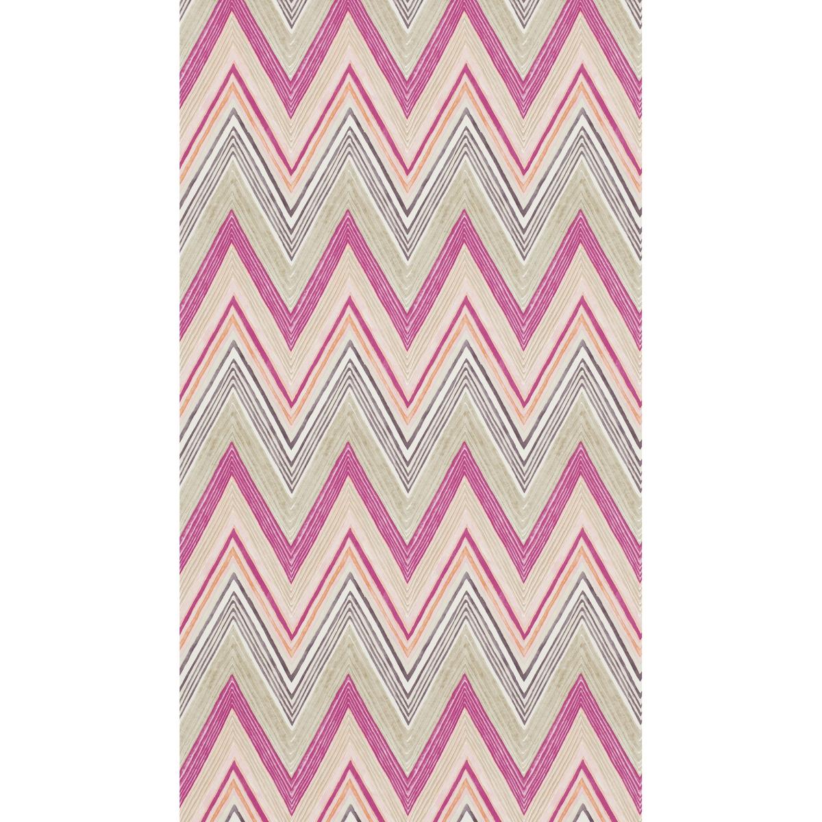 Groove Zig Zag Wallpaper 110852 by Scion in Peony Amethyst Purple Roll – image 2