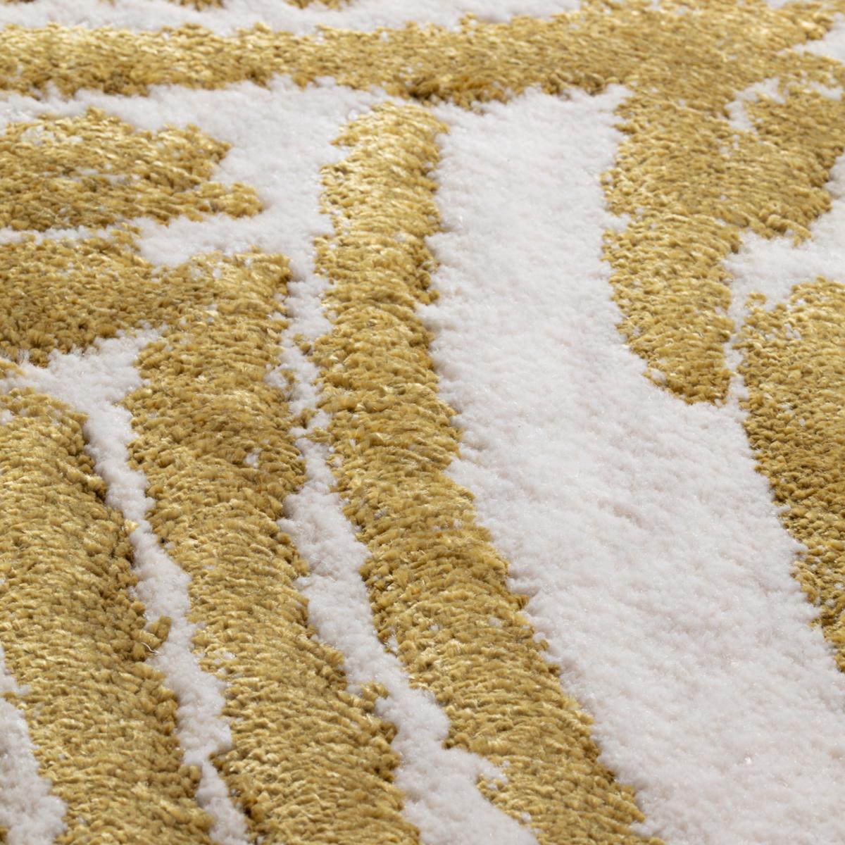 Moda Abstract Modern Rugs 47143 GC700 in Gold Yellow135x200cm – image 2