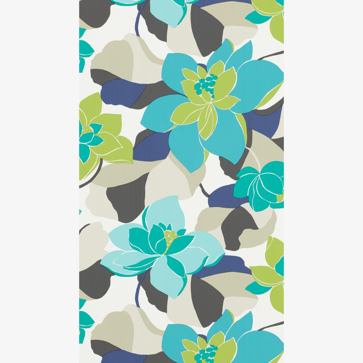 Diva Wallpaper 110863 by Scion in Leaf Green Roll