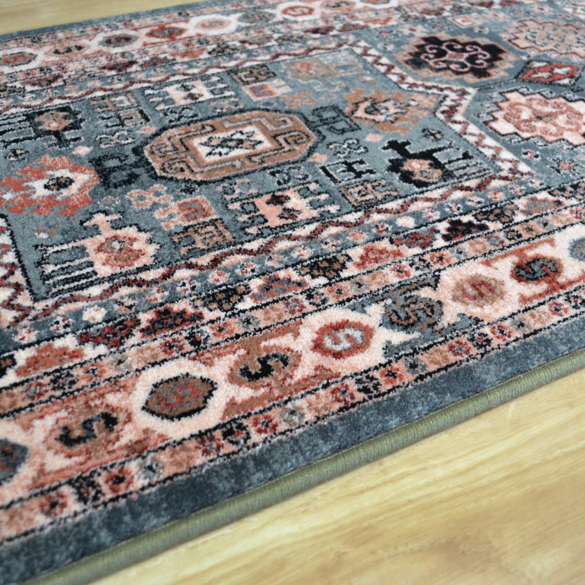 Royal Kashqai Traditional Wool Runner Rugs 4306 100 Green 67x275cm – image 3