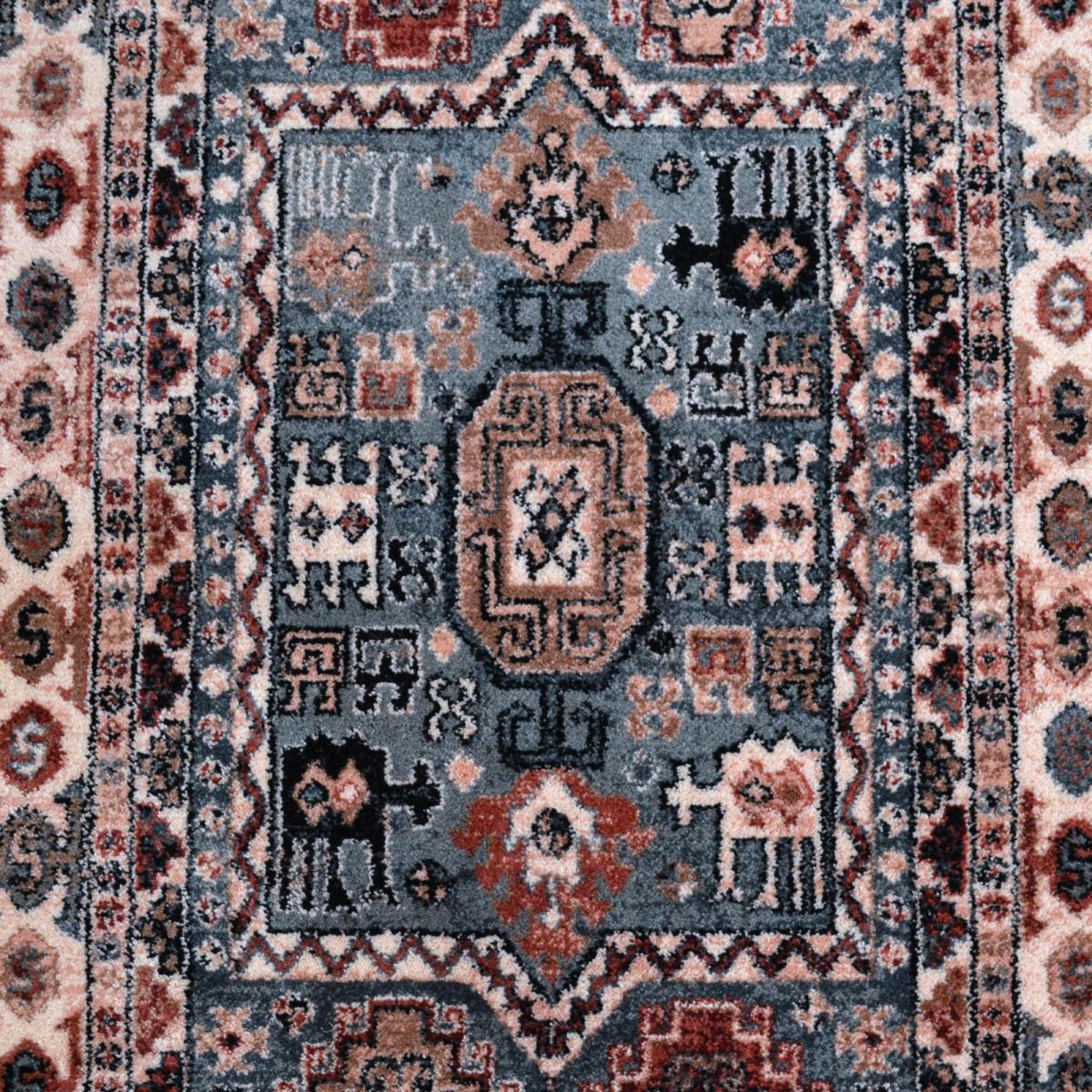 Royal Kashqai Traditional Wool Runner Rugs 4306 100 Green 67x275cm – image 4