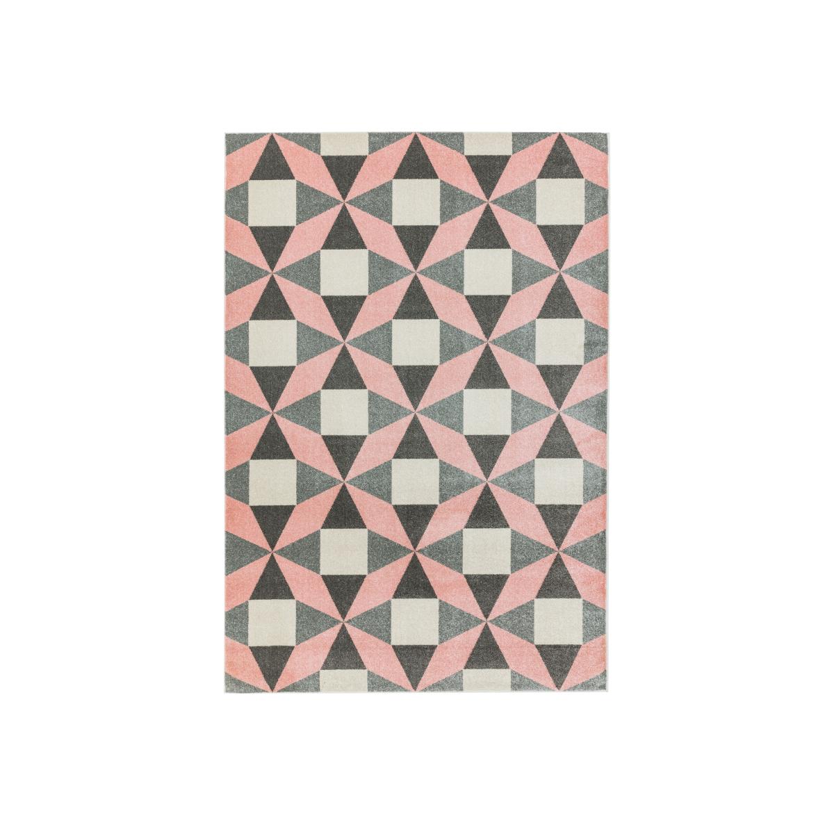 Colt CL15 Fan Geometric Rugs in Pink 120x170cm – image 1