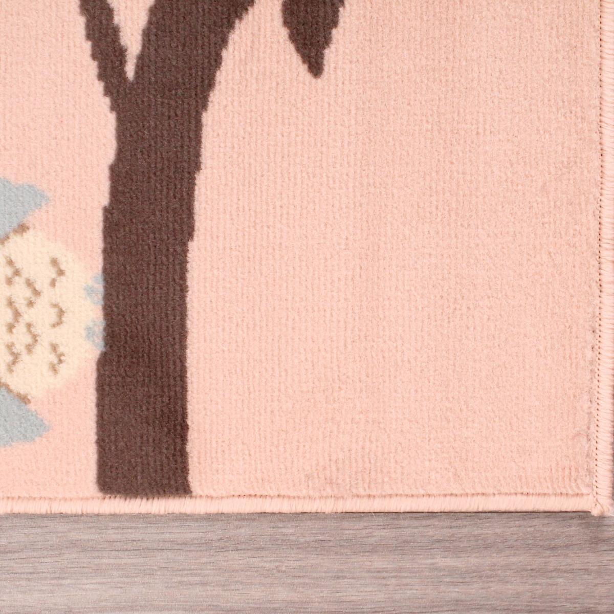 Owl Rugs in Rose by Rugstyle 120x160cm – image 4
