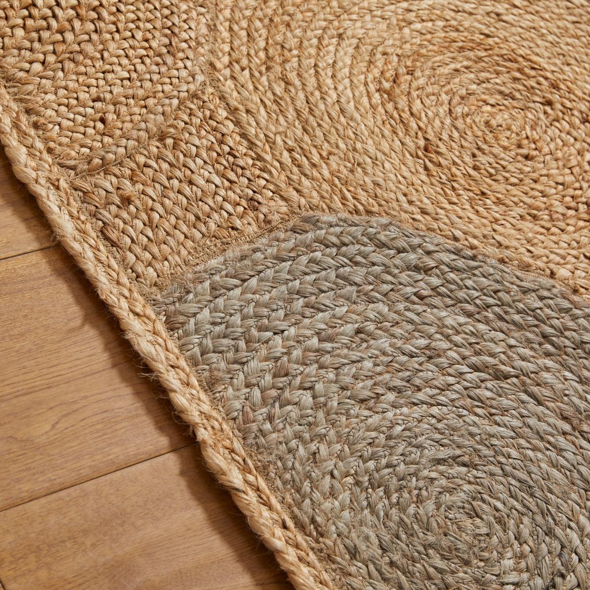 Naturals Circles Jute & Cotton Flatweave Rug&nbsp;120x170cm – image 2