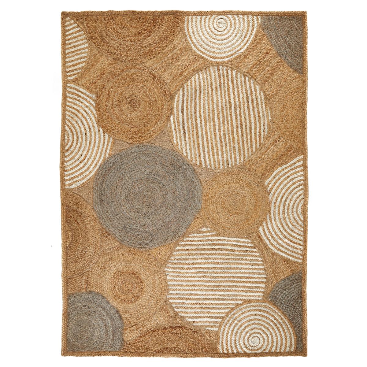 Naturals Circles Jute & Cotton Flatweave Rug&nbsp;120x170cm – image 5