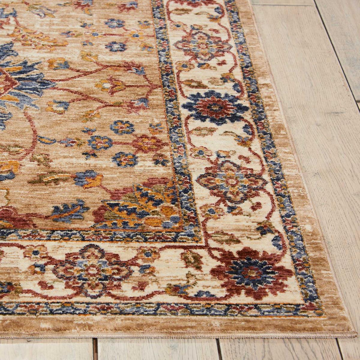 Lagos LAG04 Traditional Border Rugs by Nourison in Natural 160x229cm – image 4