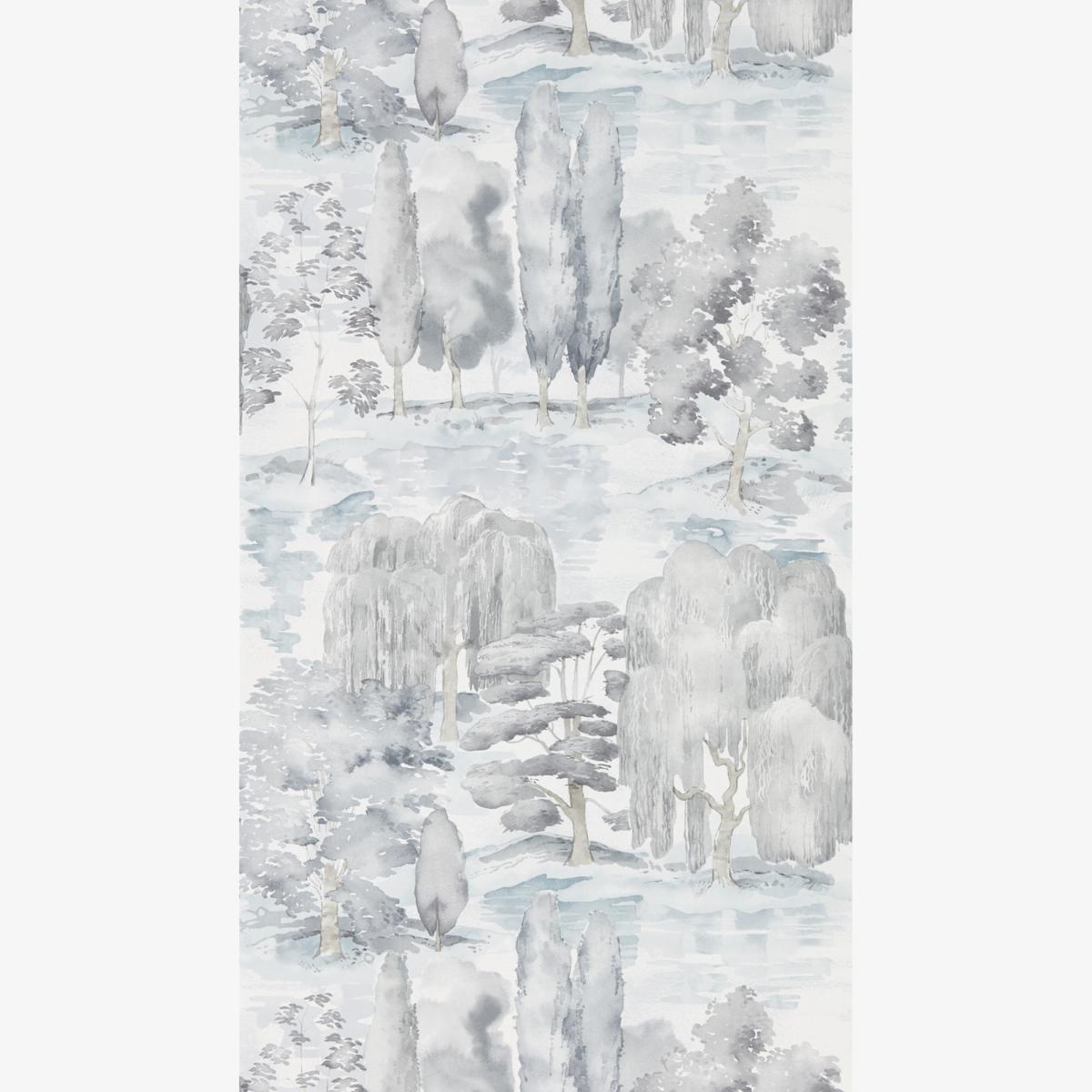 Waterperry Wallpaper 216282 by Sanderson in Ink Grey Roll