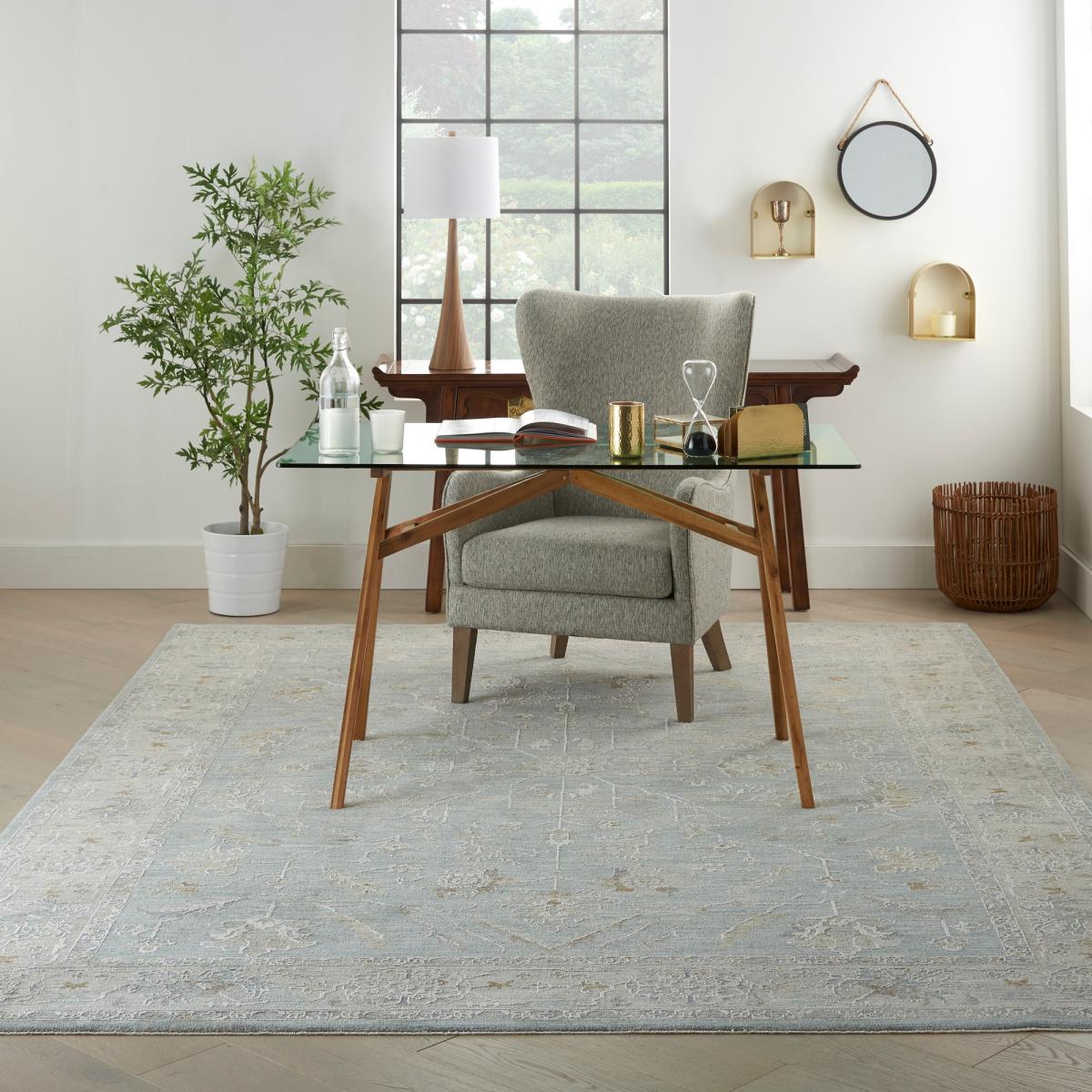 Infinite Persian Rugs IFT05 in Blue 119x180cm – image 1