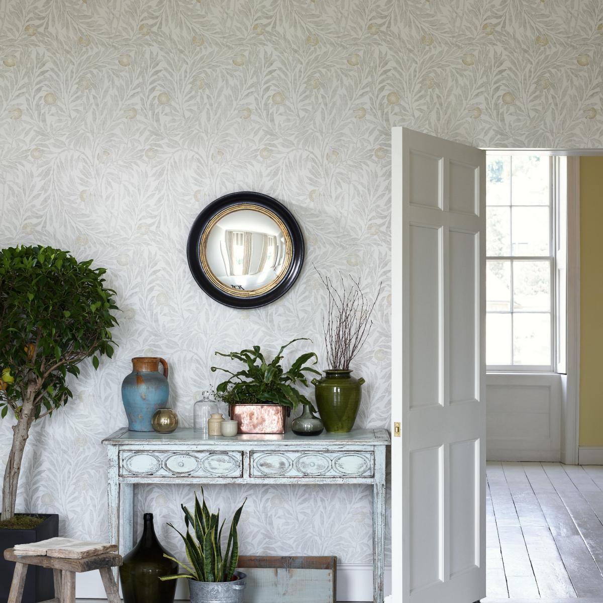 Orange Tree Wallpaper 216403 by Sanderson in Dove Grey Roll – image 2