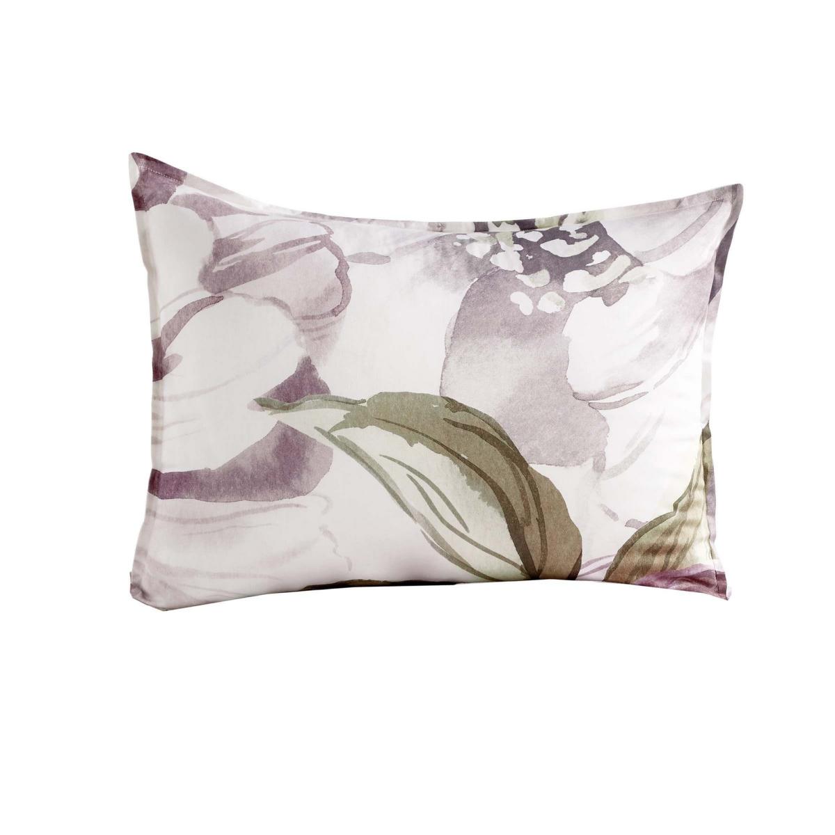 Peony Bloom Floral Bedding Duvet Cover and Pillowcase By Peri Home in Purple 200x200cm – image 4
