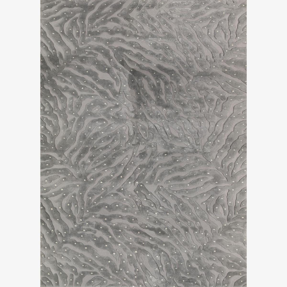 Amitta Marble Luxury Viscose rugs in Slate Grey by Designer William Yeoward 250x350cm – image 1