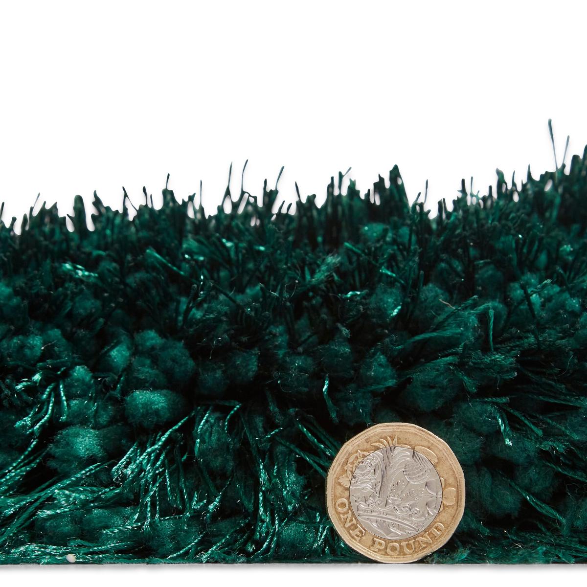 Montana Shaggy Rugs in Jewel Green – image 2