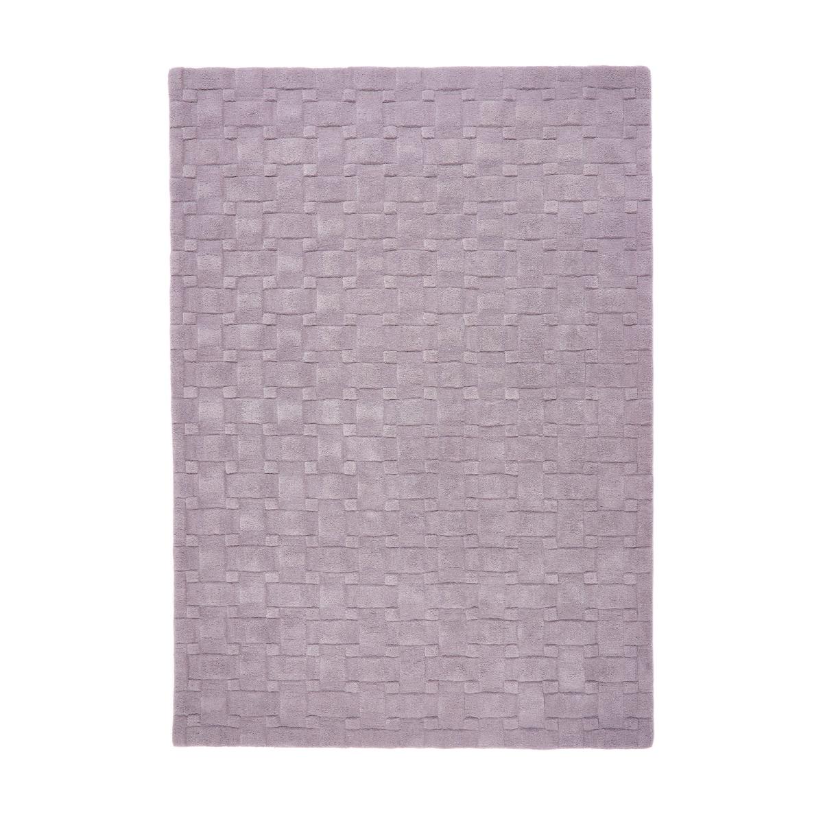 Origins Basketweave Wool Rug In Lilac&nbsp;80x150cm – image 4