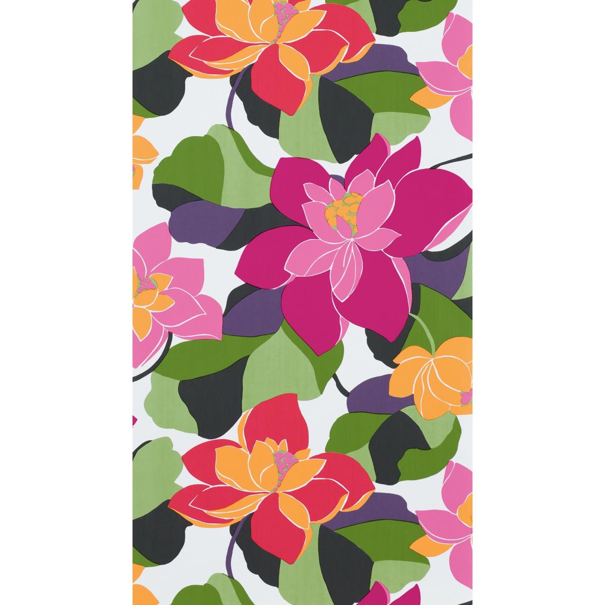 Diva Wallpaper 110860 by Scion in Peony Sunset Yellow&nbsp;Roll – image 2