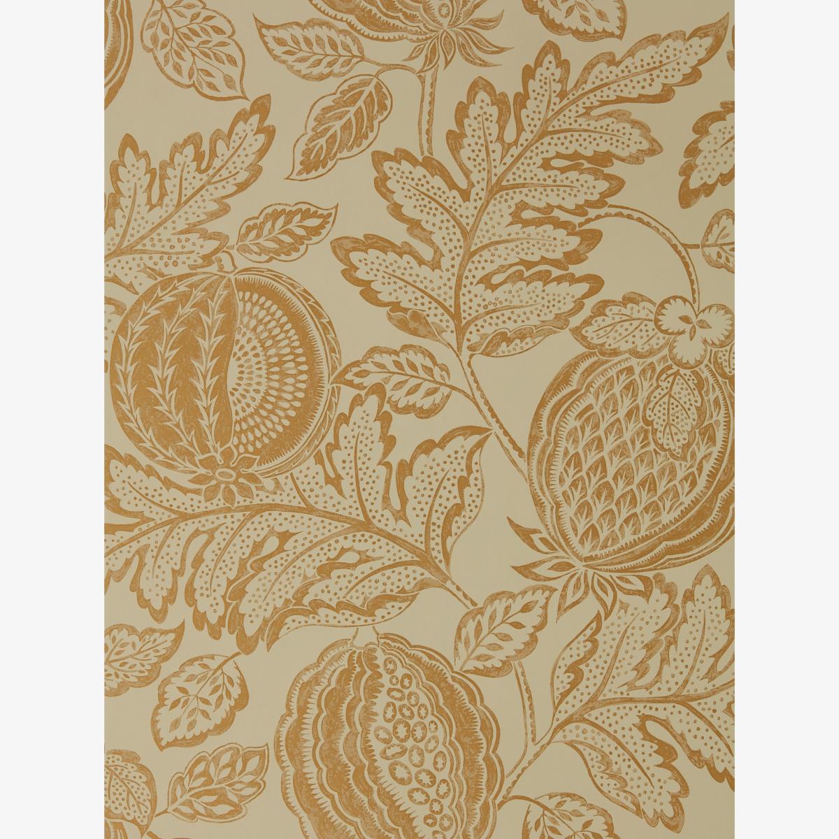 Cantaloupe Wallpaper 216763 by Sanderson in Clay Brown Roll