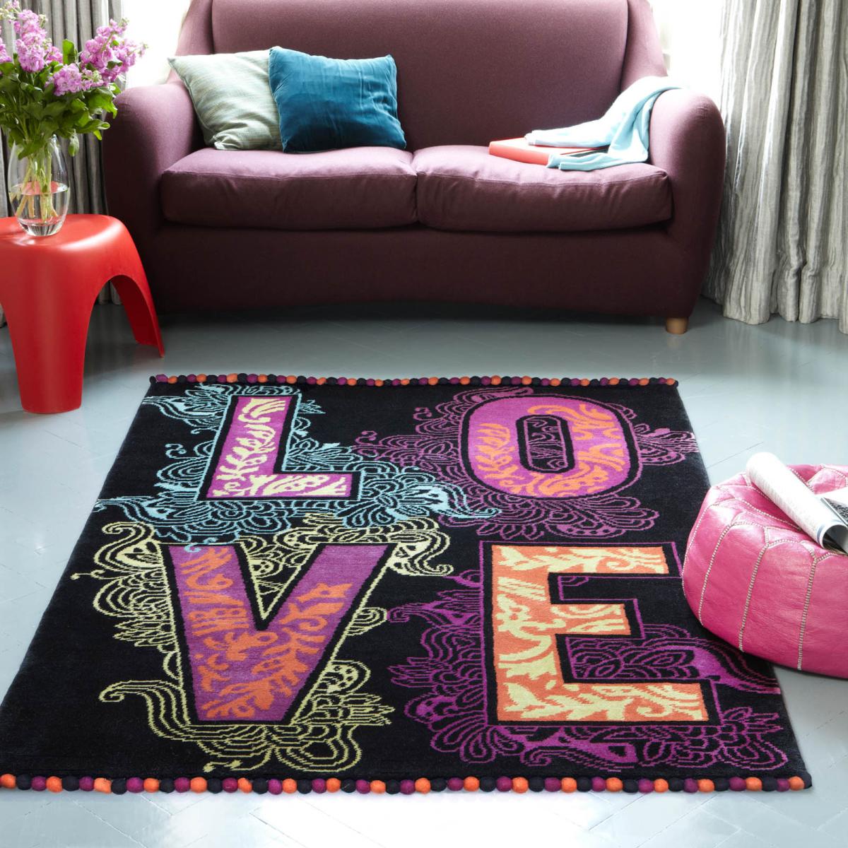 Plantation Love Rug - Hand Knotted Pure Wool150x230cm – image 2