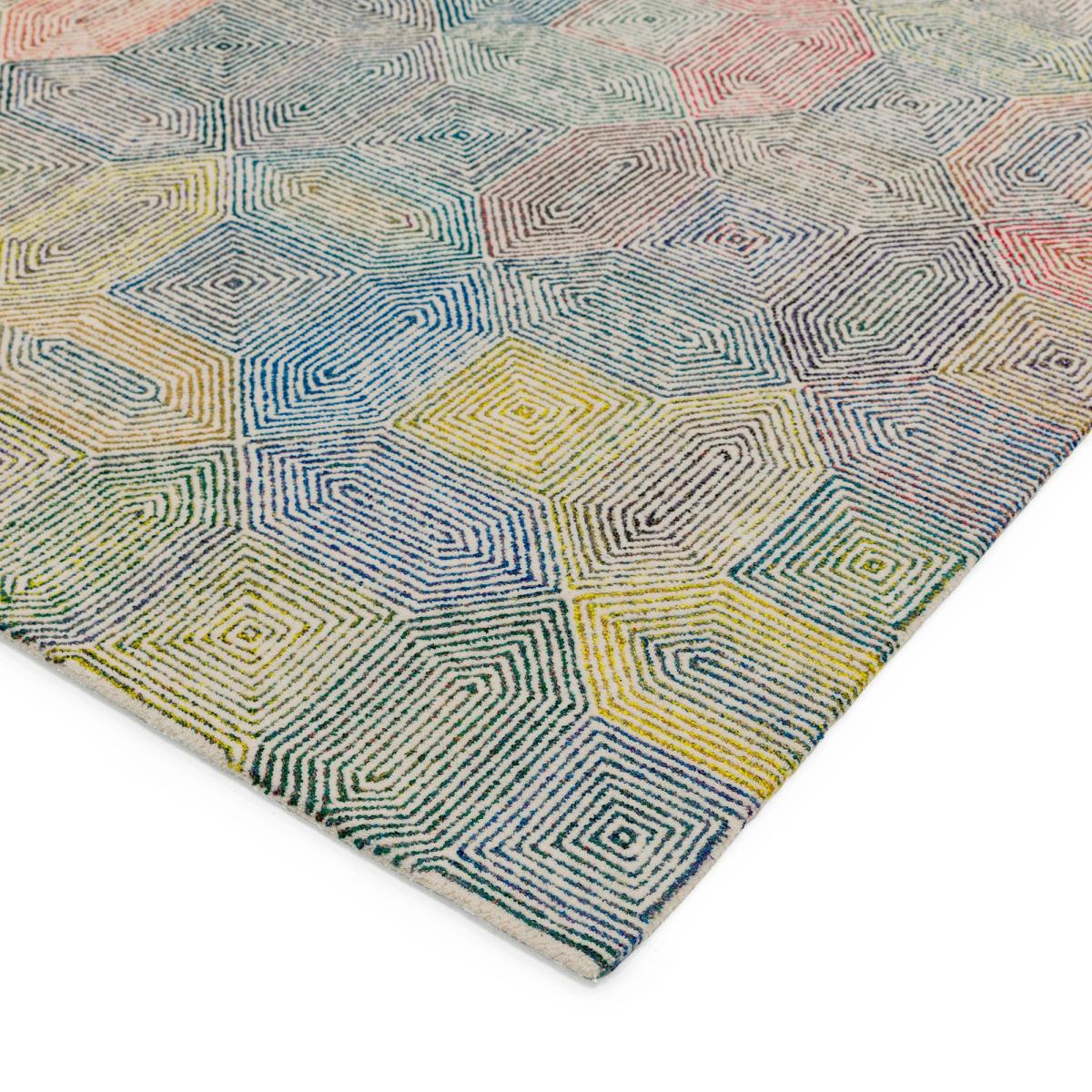 Camden Rugs in Cream and Multi – image 3