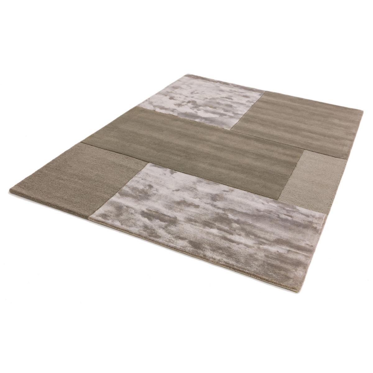 Tate Tonal Textures rugs in Smoke – image 2