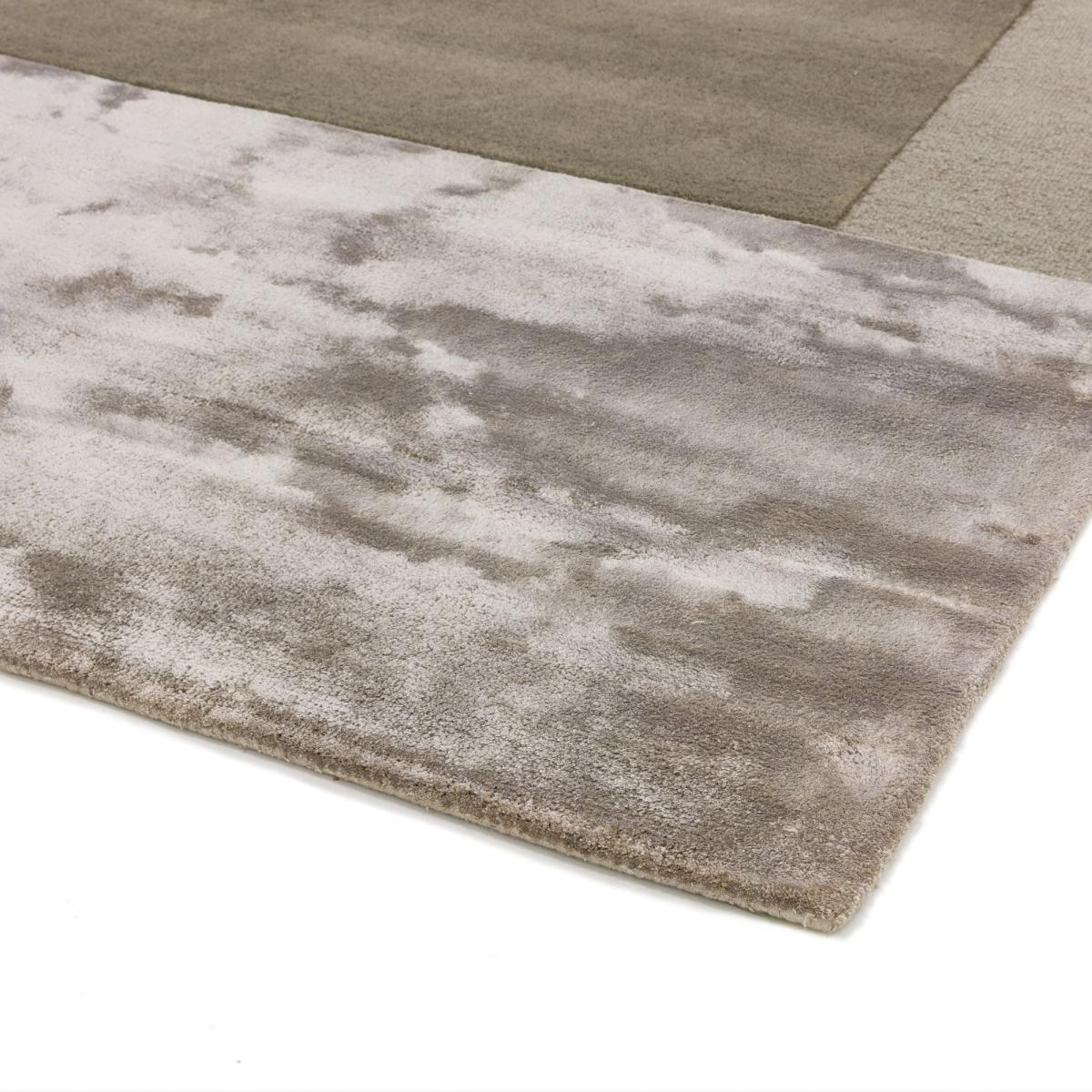 Tate Tonal Textures rugs in Smoke – image 3