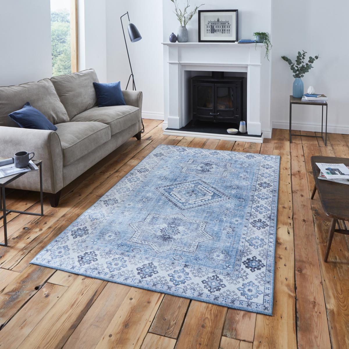 Topaz G4705 Rugs in Light Blue 120x170cm – image 1