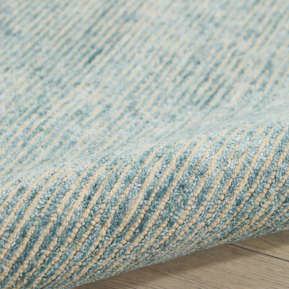 Weston Hallway Runner Rugs WES01 by Nourison in Seafoam Blue69x229cm – image 4