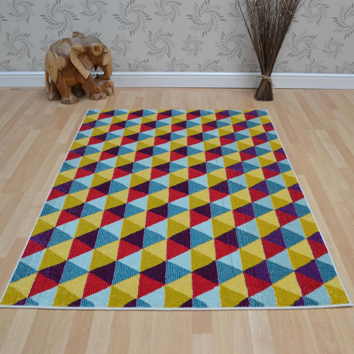 Colores Geometric Rugs COL07 in Multi 200x300cm – image 4