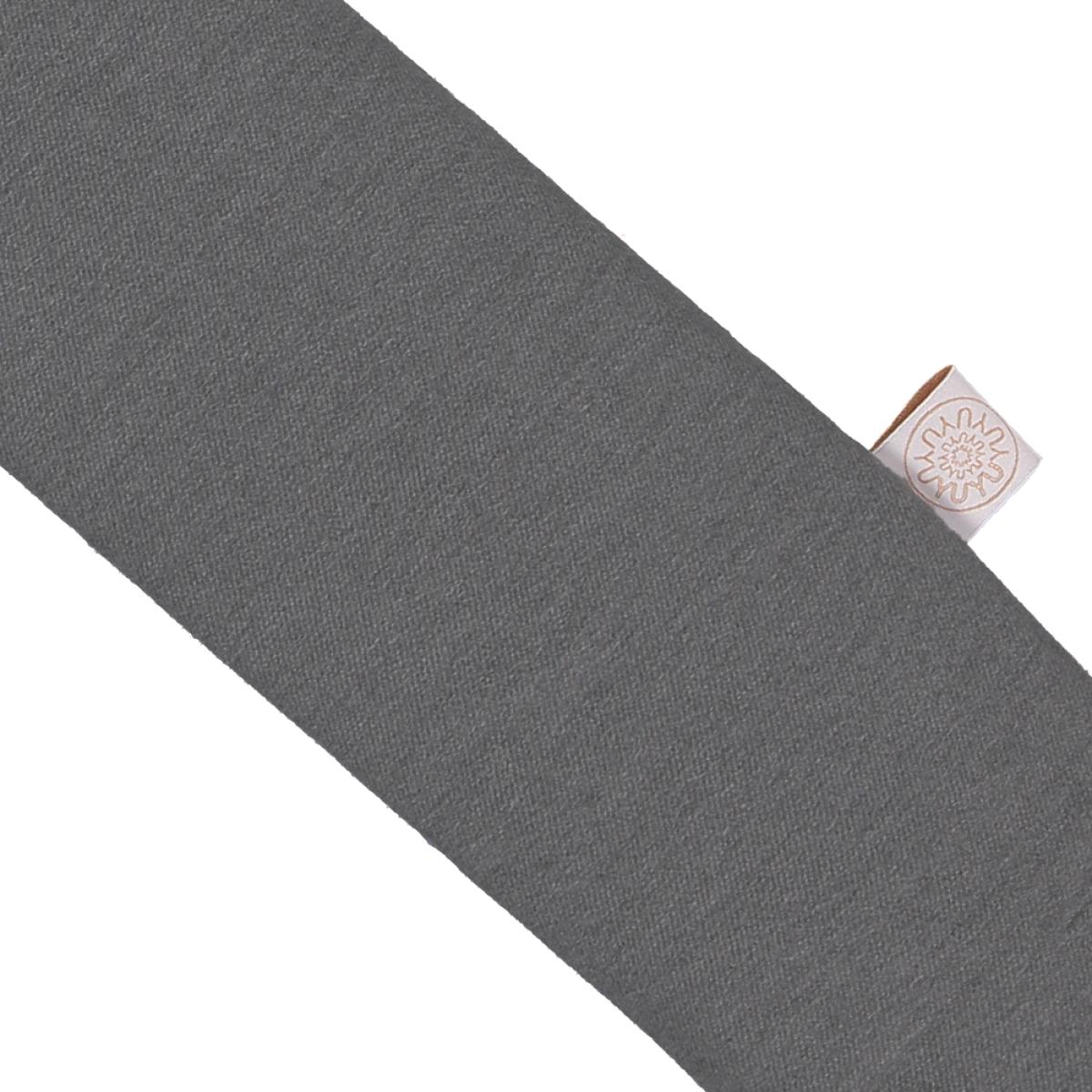 YuYu Japanese Cotton Hot Water Bottle in Pebble Dark 81x13cm – image 2