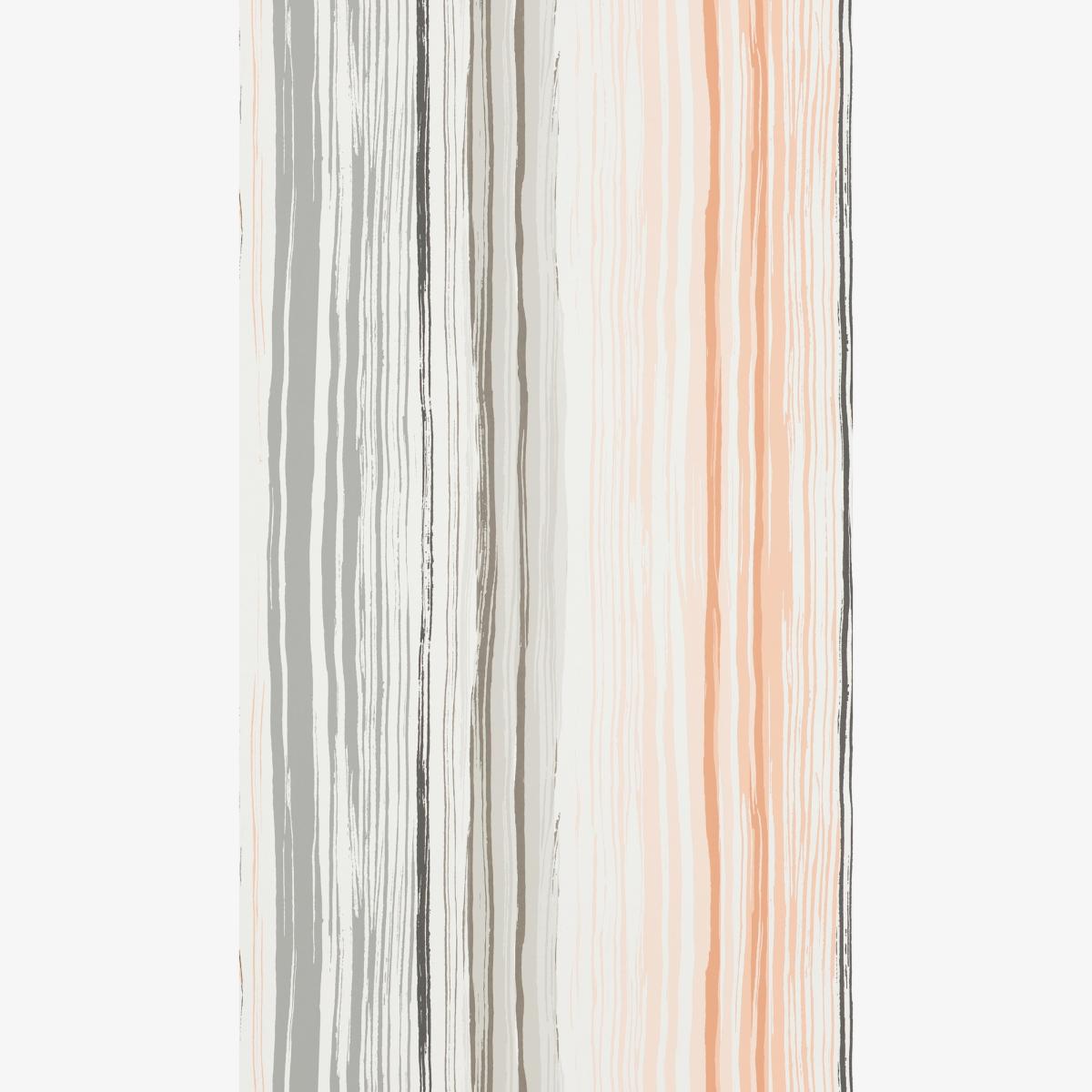 Zing Striped Wallpaper 110822 by Scion in Pebble Graphite Jasmine Roll