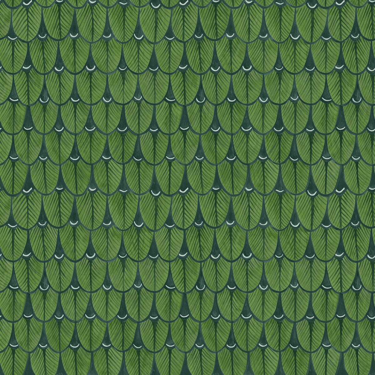 Narina Wallpaper 10045 by Cole & Son in Leaf GreenRoll