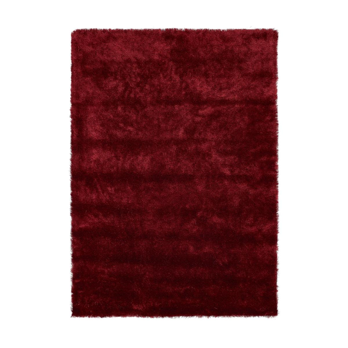 Shimmer Shaggy Lustrous Rugs in Red 160x230cm – image 4