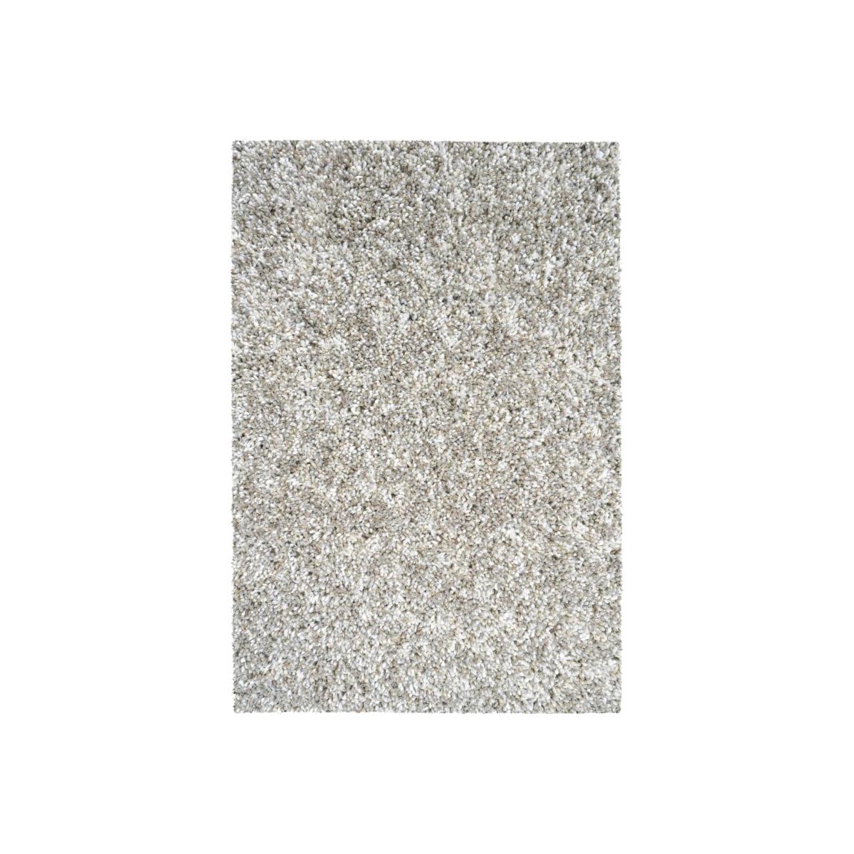 Coral Modern Speckled Shaggy Rugs 24001 2252 in Light Grey80x150cm – image 1