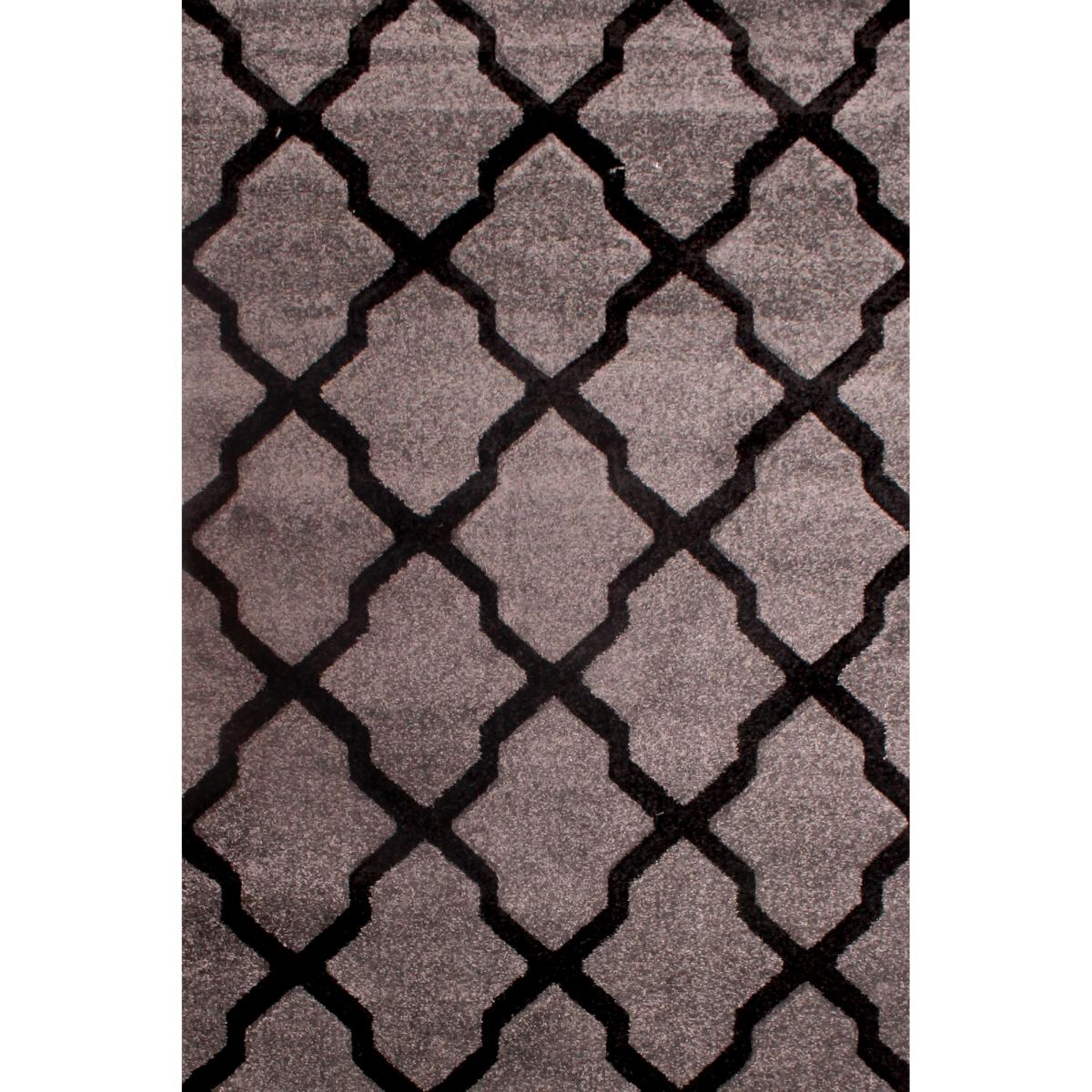 Tiles Rugs in Grey Black 70x140cm – image 5